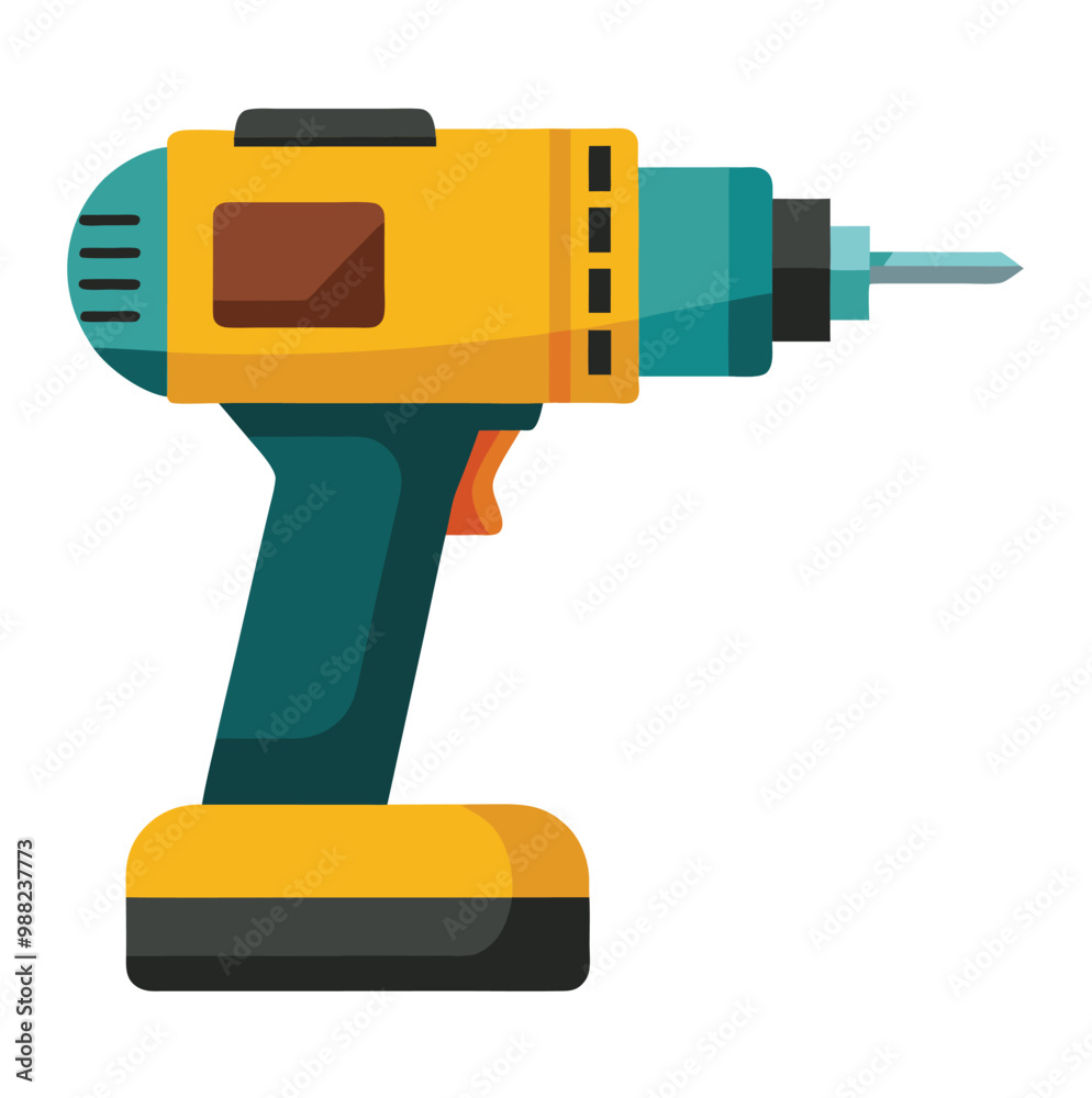 cordless-drill-vector-illustration cordless-drill-vector-illustration
