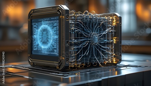 Revolutionary Quantum Computer Unlocking Unmatched Computational Power for Solving Complex Challenges in Generative AI photo