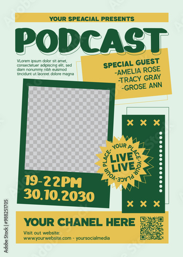 Podcast Live Flyer