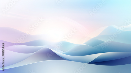 dreamy abstract blurred gradient background in pastel hues, abstract colorful background with waves.