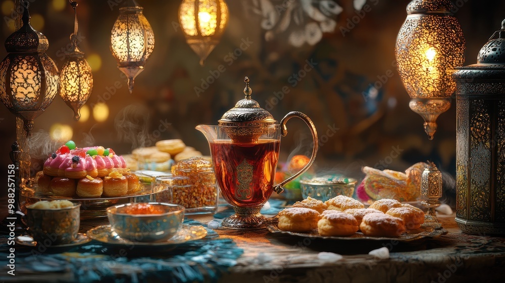 Cozy Arabian Nights: Decadent Treats and Glowing Lanterns