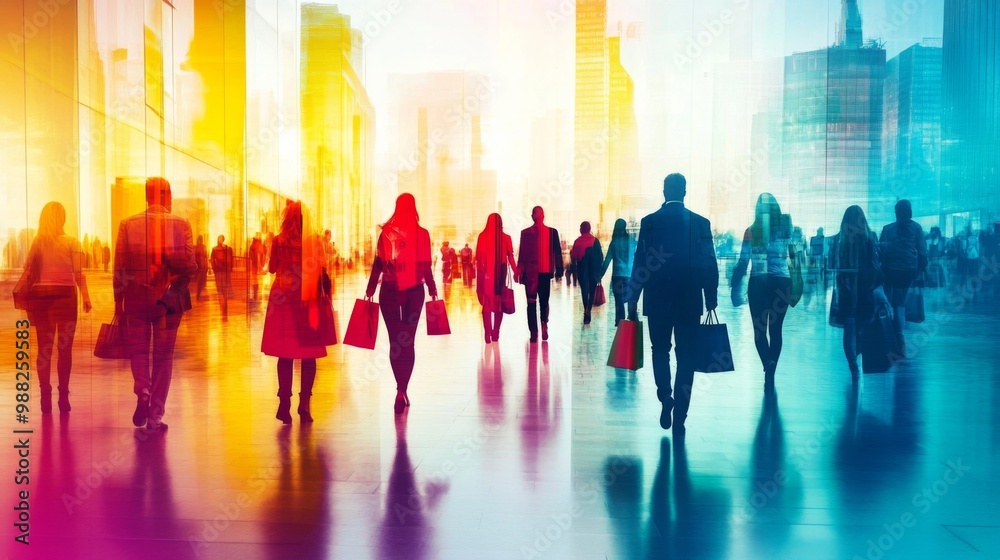 Group people walking city sunset are different ages Sociology is the scientific Group people walking city sunset are different ages Sociology is the scientific