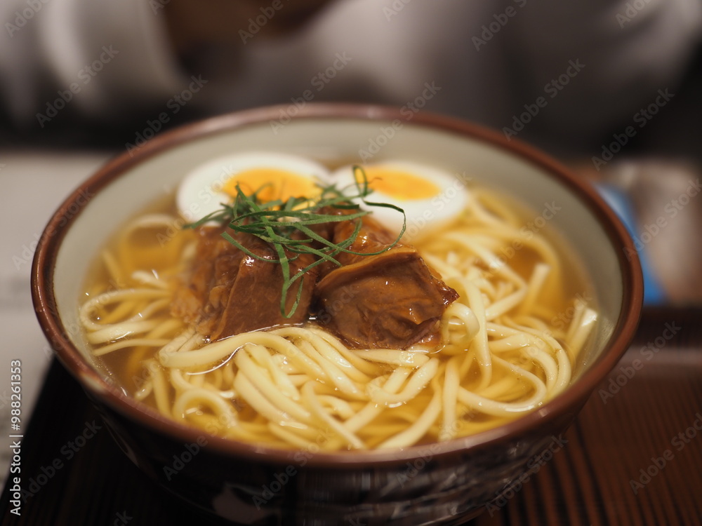 Japanese Food - Soki Soba, Okinawa Japanese Food - Soki Soba, Okinawa