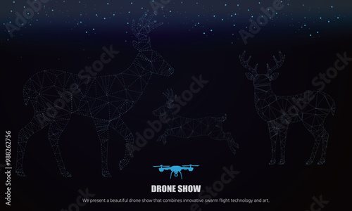 Beautiful backdrop for enjoying drone shows