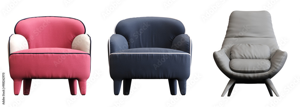 armchair isolate on a transparent background, comfortable furniture for home interior, 3D illustration, cg render
armchair isolate on a transparent background, comfortable furniture for home interior, 3D illustration, cg render