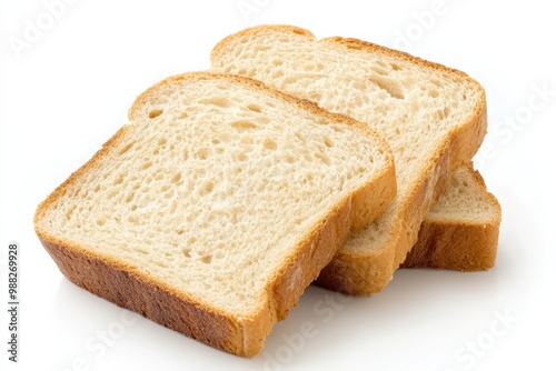 Traditional Homemade Bread Freshly Baked Loaf on a isolated on white background