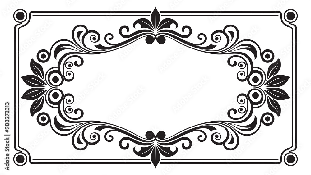 abstract page border design abstract page border design