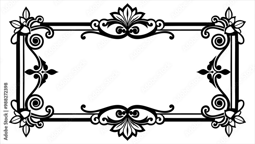 abstract page border design abstract page border design