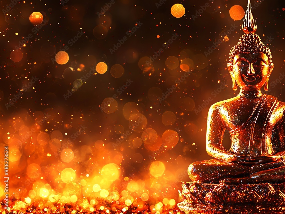 buddha purnima vesak background with copy space buddha purnima vesak background with copy space