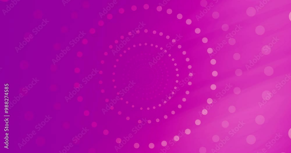 Vibrant abstract background with a spiral pattern in pink and purple hues, creating a dynamic visual effect, radiating circles centered