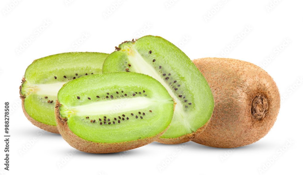 Fototapeta premium kiwi isolated on transparent png