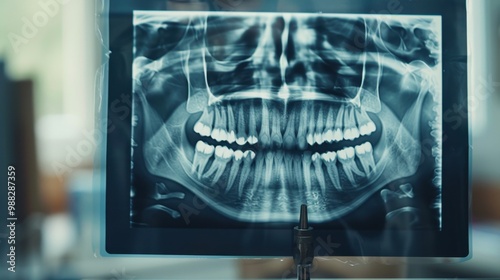 Dental X-ray Machine: This device takes images of the teeth and jaw, helping identify hidden cavities, bone loss, and various dental problems. 