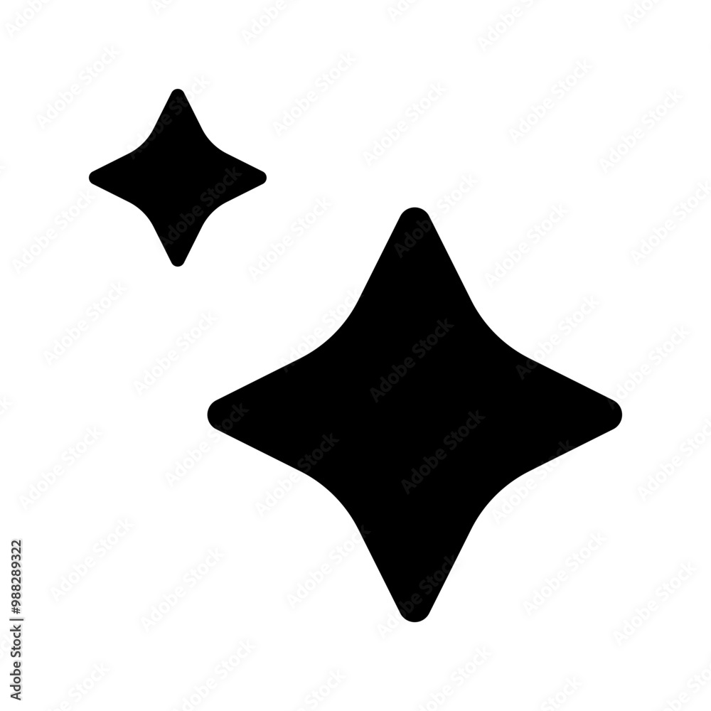 Fototapeta premium Sparkles Icon