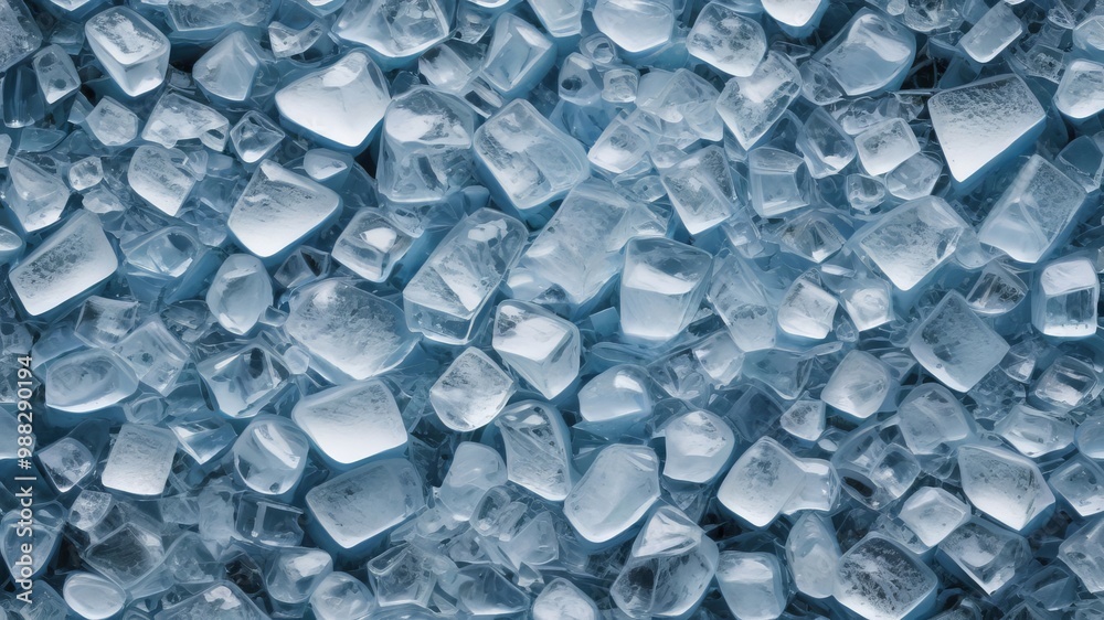 Abstract background of crushed ice Abstract background of crushed ice