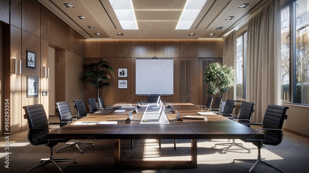 Briefing Room: A dedicated meeting space where officers convene for shift changes, strategy sessions, and case updates, featuring a whiteboard and projector.
Briefing Room: A dedicated meeting space where officers convene for shift changes, strategy sessions, and case updates, featuring a whiteboard and projector.