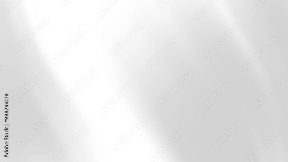 Silver grey gradient abstarct background with soft blurred light. Beautiful video for a corporate presentation with copy space. Seamless loop