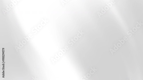 Silver grey gradient abstarct background with soft blurred light. Beautiful video for a corporate presentation with copy space. Seamless loop