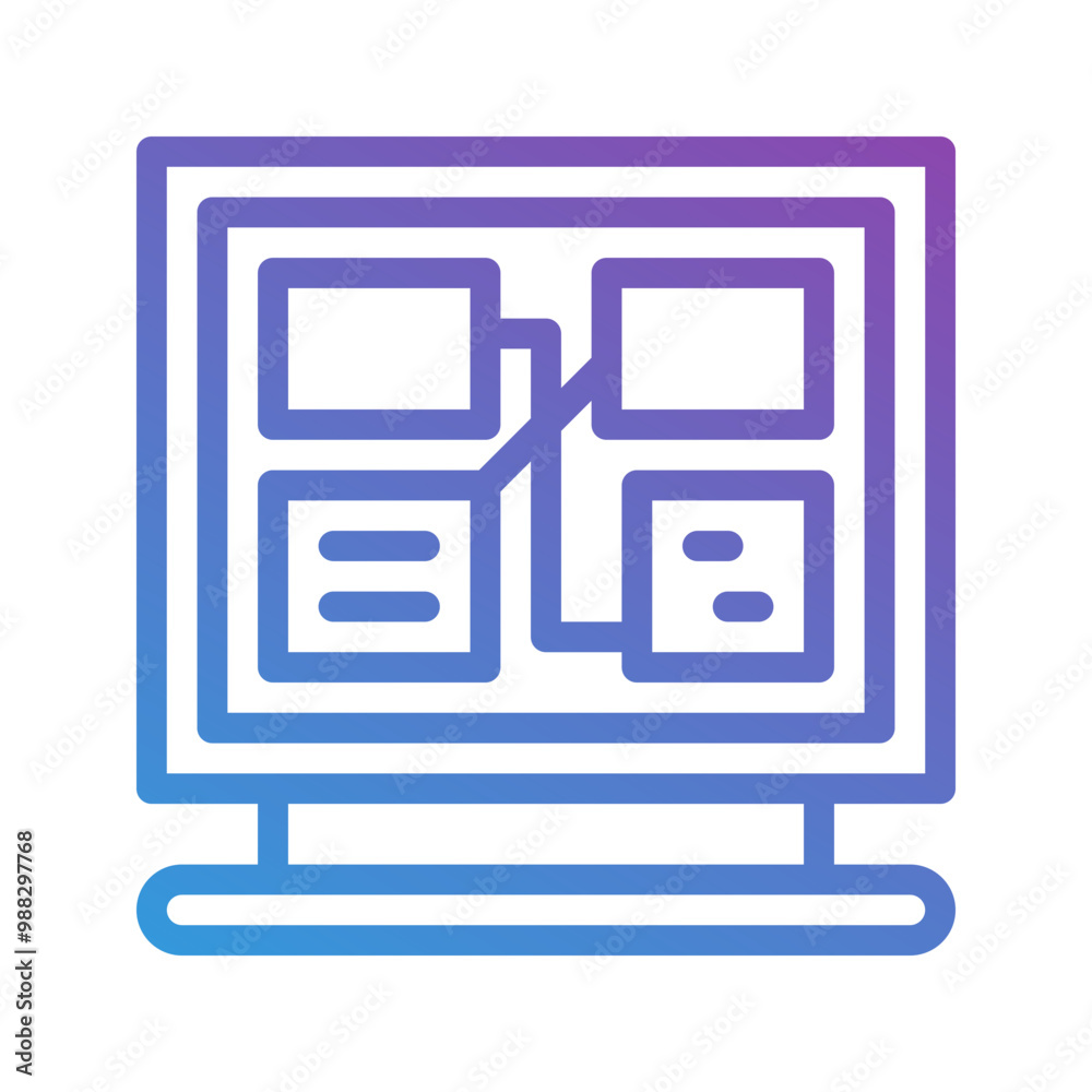 Notice board gradient icons. perfect for universities, information and business. editable stroke, suitable for websites, UI and interfaces. Notice board gradient icons. perfect for universities, information and business. editable stroke, suitable for websites, UI and interfaces.
