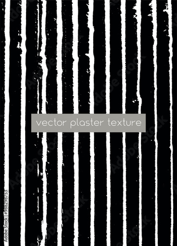 Plaster lines pattern in vector. Natural stucco texture for marketing design of construction company. Abstract plastering background. Linear gypsum decor. Parget textured effect for banner or flyer.