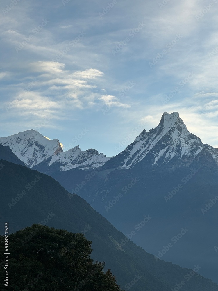 himaleje nepal machapuchare