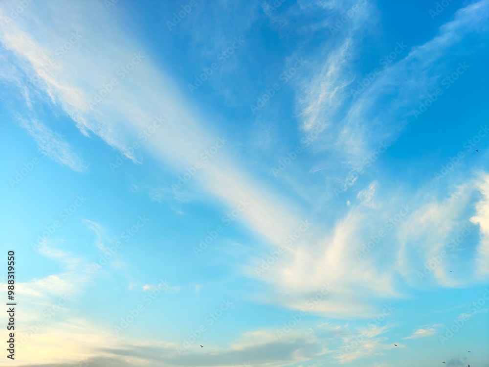 Obraz premium blue sky and clouds