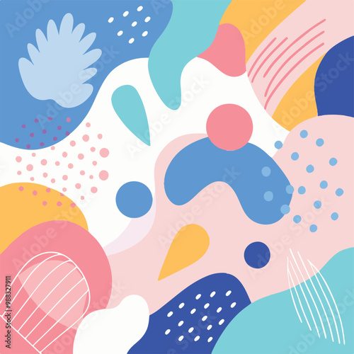 seamless background with hearts