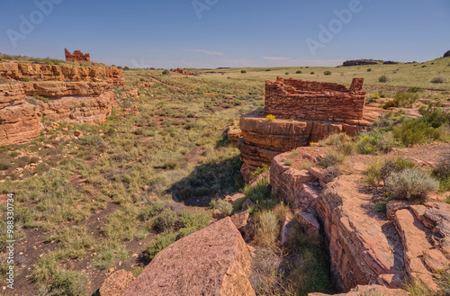 Box Canyon Ruins at Wupatki National Monument AZ photo