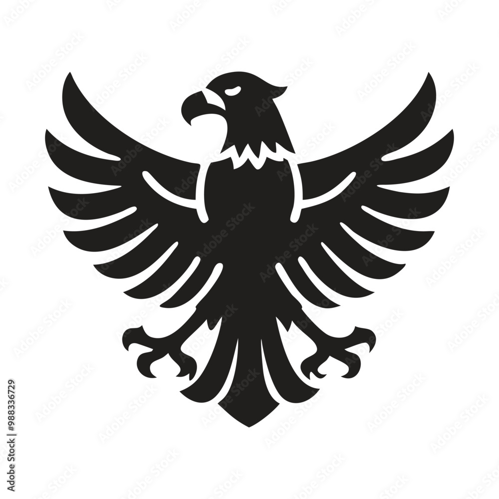 Eagle Bird Logo Vector Template. Business Logo Concept Eagle Bird Logo Vector Template. Business Logo Concept