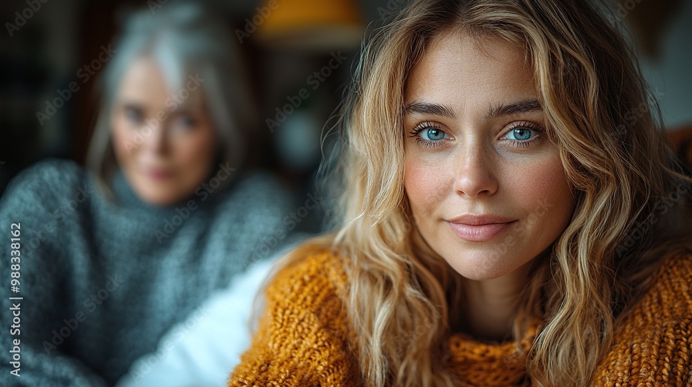 health visitor, senior woman at home taking pills health visitor, senior woman at home taking pills