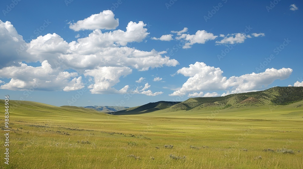 Obraz premium Gorgeous Natural Landscape Scenery Background: A Captivating Visual Feast. Discover the Tranquility and Beauty.