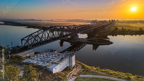 Most nad Wisłą w Tczewie - Bridge in Tczew (Wisła River); 