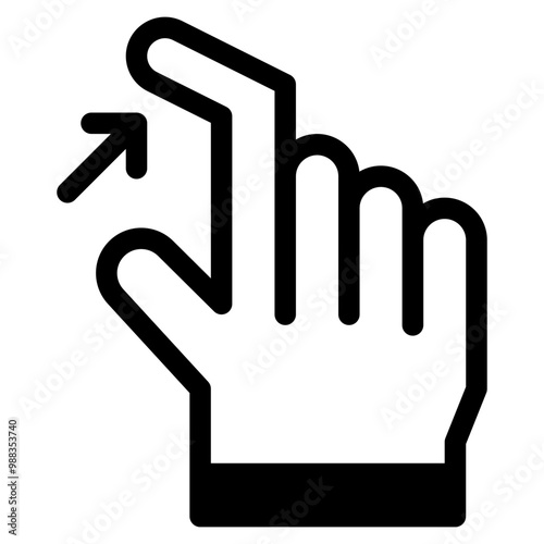 Vector Icon take, hand, hands and gestures, gestures, sign