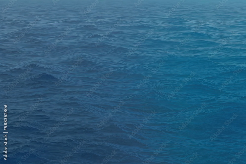 Fototapeta premium Ocean Blue Gradient Textured Modern Scenery Wallpaper Design