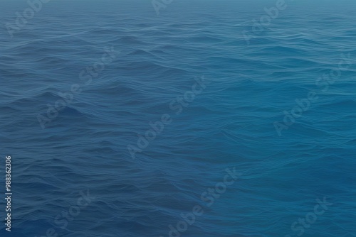 Ocean Blue Gradient Textured Modern Scenery Wallpaper Design