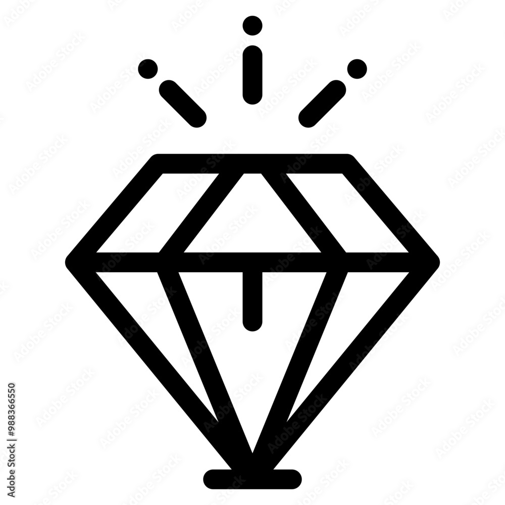 Vector Icon for Shine, premium, diamond, quality Vector Icon for Shine, premium, diamond, quality