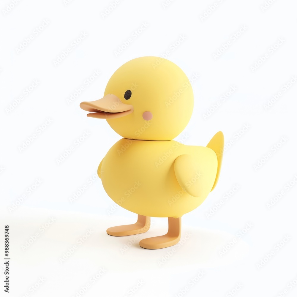 duck in 3D style on a white background
duck in 3D style on a white background