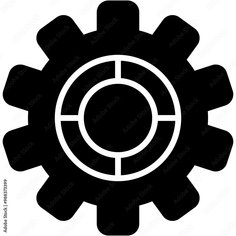 Vector Icon Cogwheels, configuration, gear, seo, setting Vector Icon Cogwheels, configuration, gear, seo, setting
