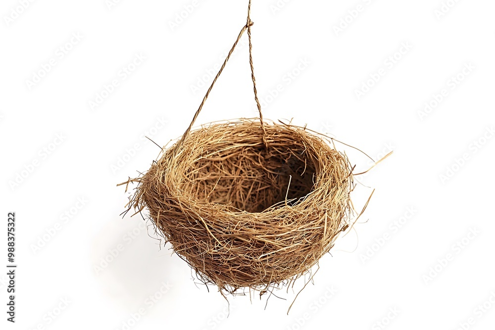 bird nest isolated on white background bird nest isolated on white background