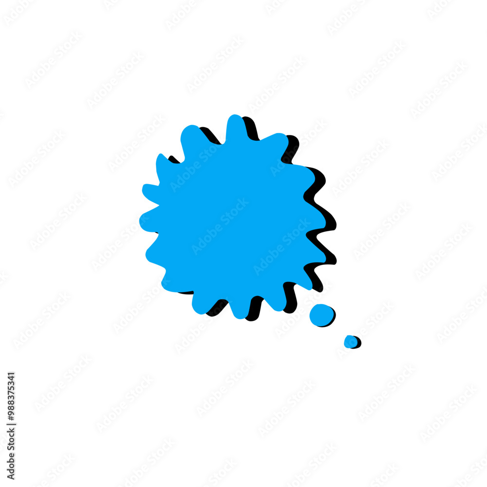 blue speech bubble vector blue speech bubble vector