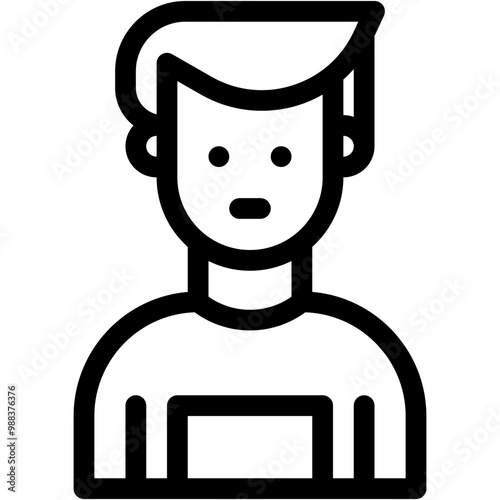 Vector Icon Composer, avatar, profession, male