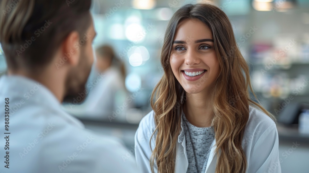 Illustrate a pharmacist conducting a smoking cessation counseling session with Illustrate a pharmacist conducting a smoking cessation counseling session with