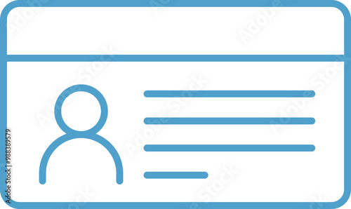 Immigration Visa Icon