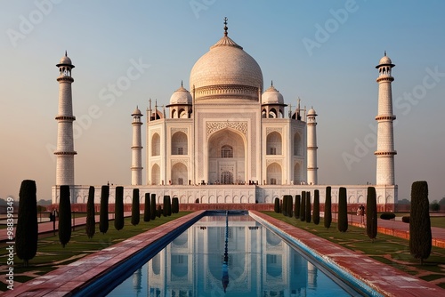 Explore the Majestic Taj Mahal Agra Historical Wonder of Indian Architecture