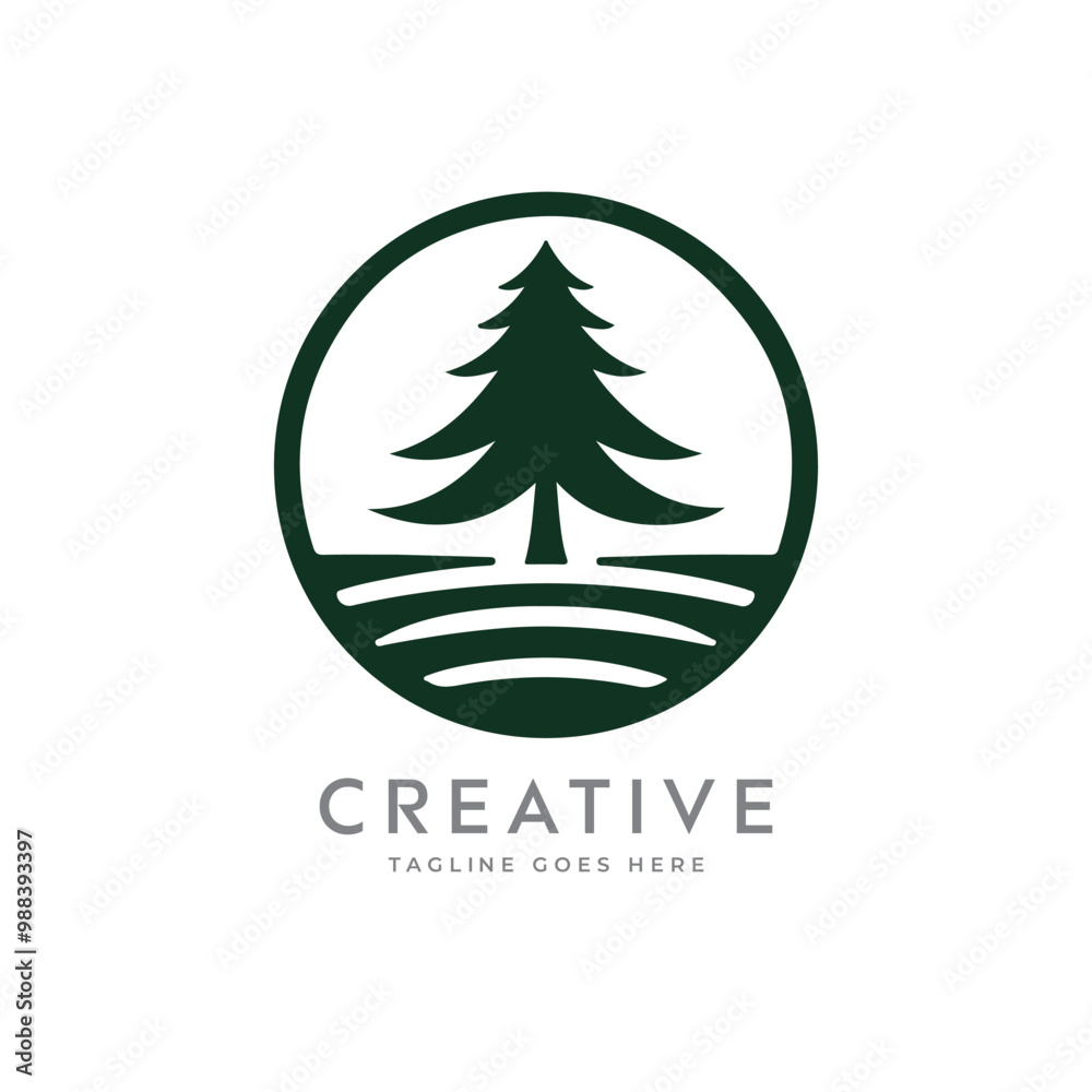 Creative artistic tree logo concept. eco friendly tree logo. Colorful leaf tree logo. minimalist tree vector icon logo Creative artistic tree logo concept. eco friendly tree logo. Colorful leaf tree logo. minimalist tree vector icon logo