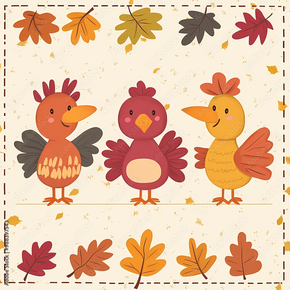 Festive Classroom Rewards Chart with Turkeys and Autumn Leaves for Thanksgiving Behavior Tracking Festive Classroom Rewards Chart with Turkeys and Autumn Leaves for Thanksgiving Behavior Tracking