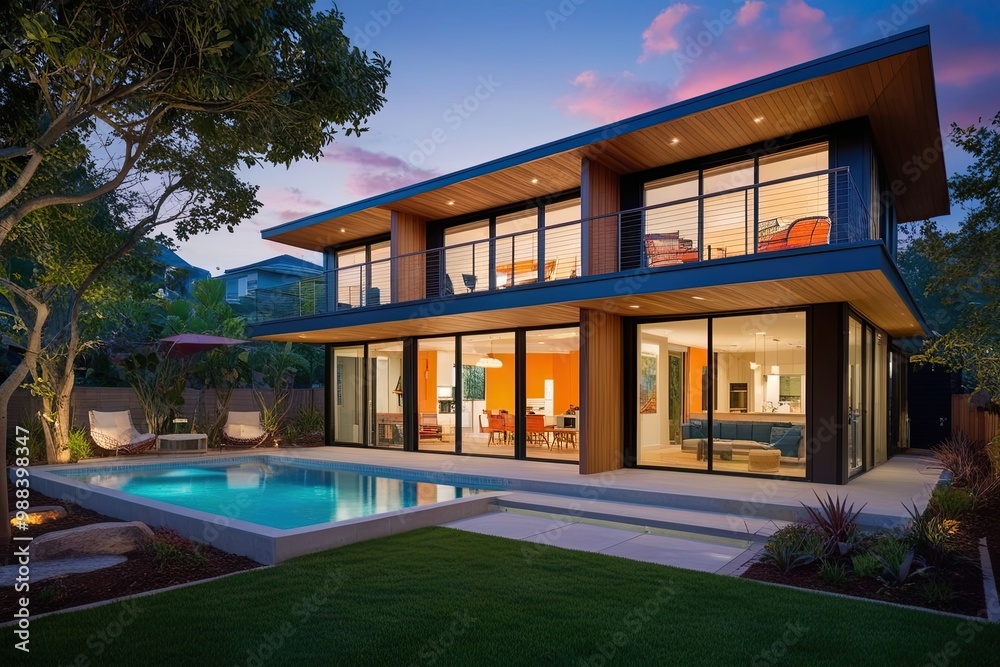 Eco-friendly Architecture in a Lively Sustainable Home Environment