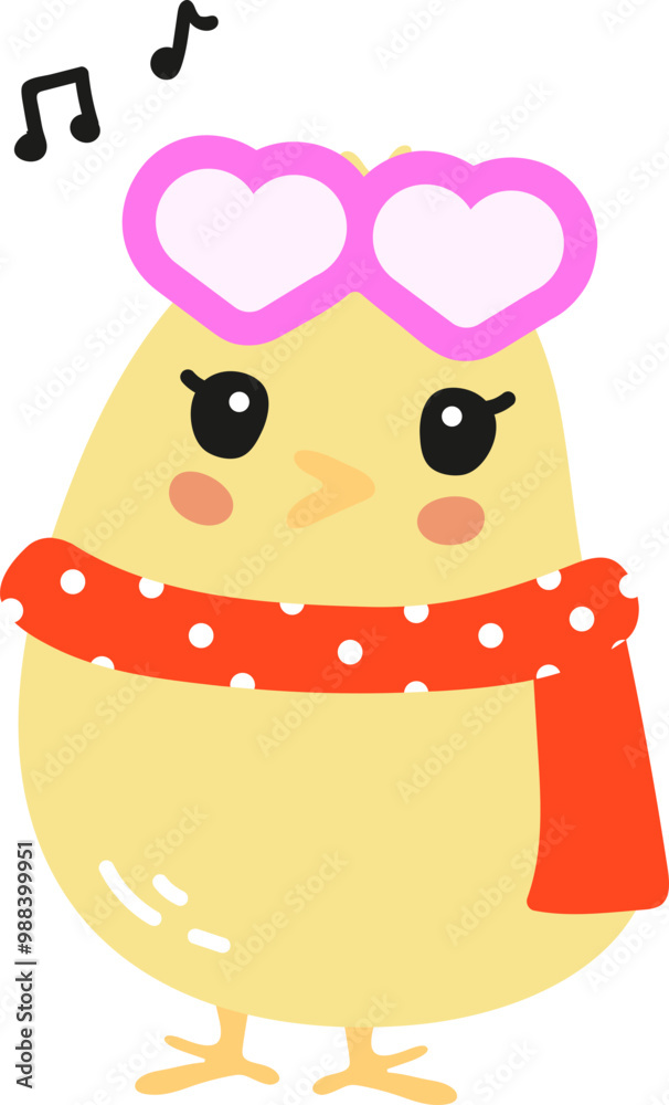 Cute Baby Chick Singing Cute Baby Chick Singing