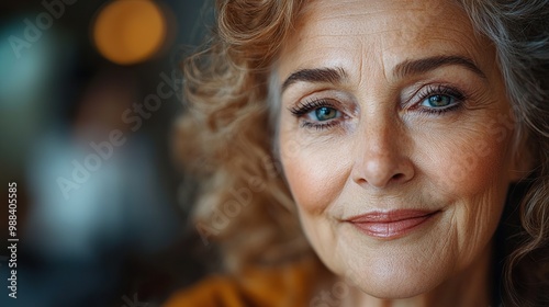 nurse taking care about senior woman client