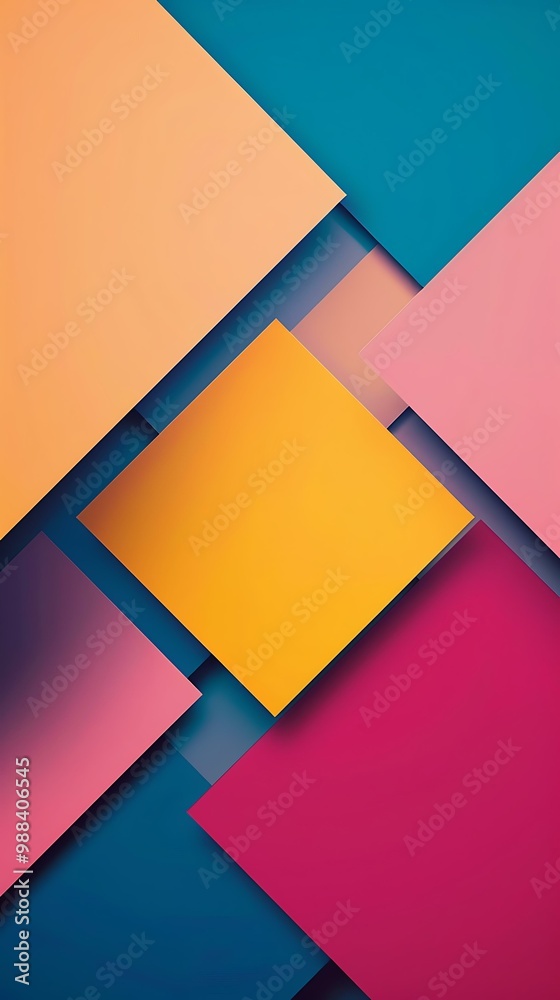 Abstract Colorful Geometric Shapes Background Abstract Colorful Geometric Shapes Background