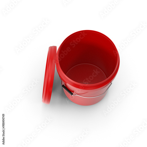 Food Grade 20L Plastic Bucket PNG photo